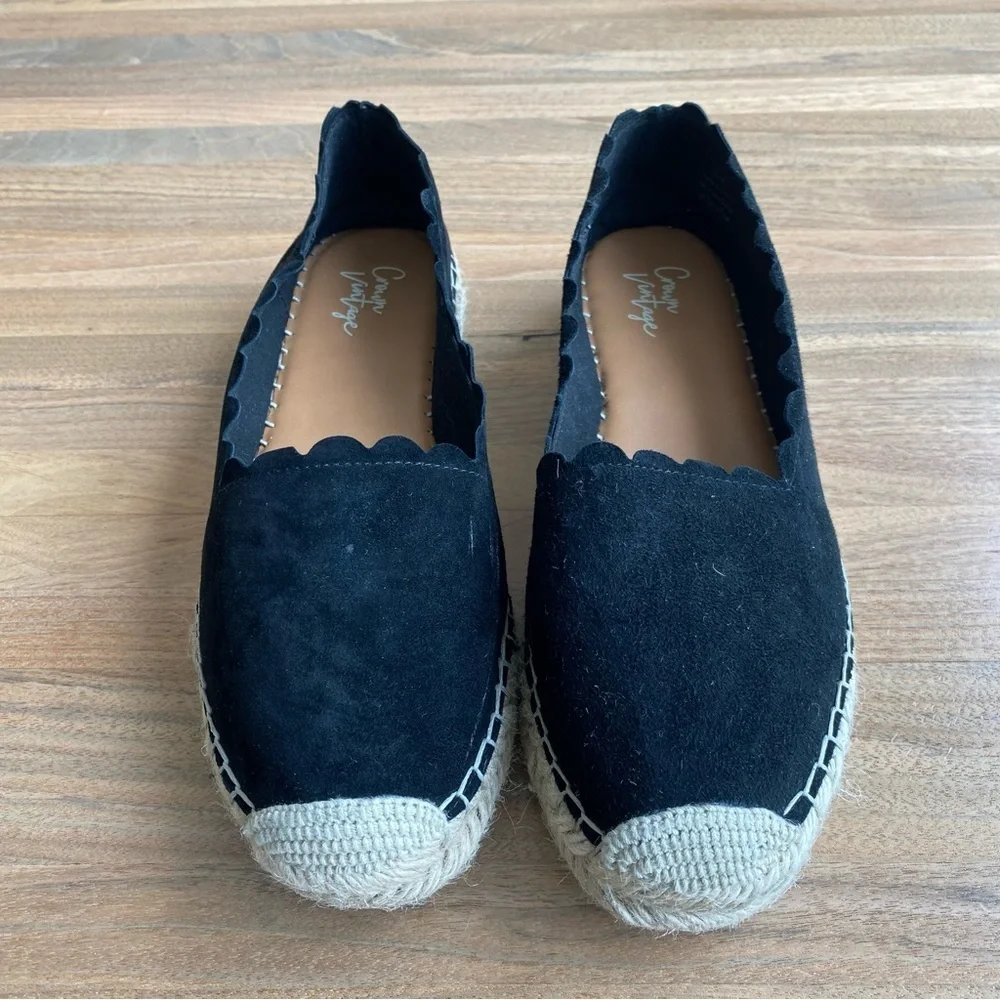 Crown Vintage Brae Espadrille Platform Slip-On, Size 8